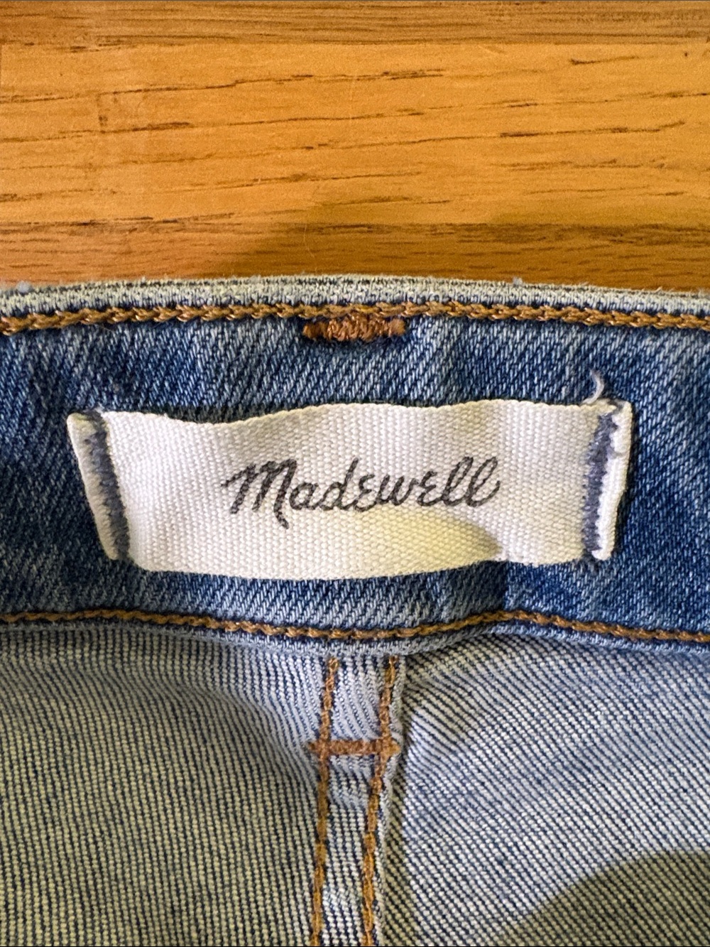 Madewell curvy Emmett Wide Leg Women’s Jeans - Light Wash - Picture 3 of 4
